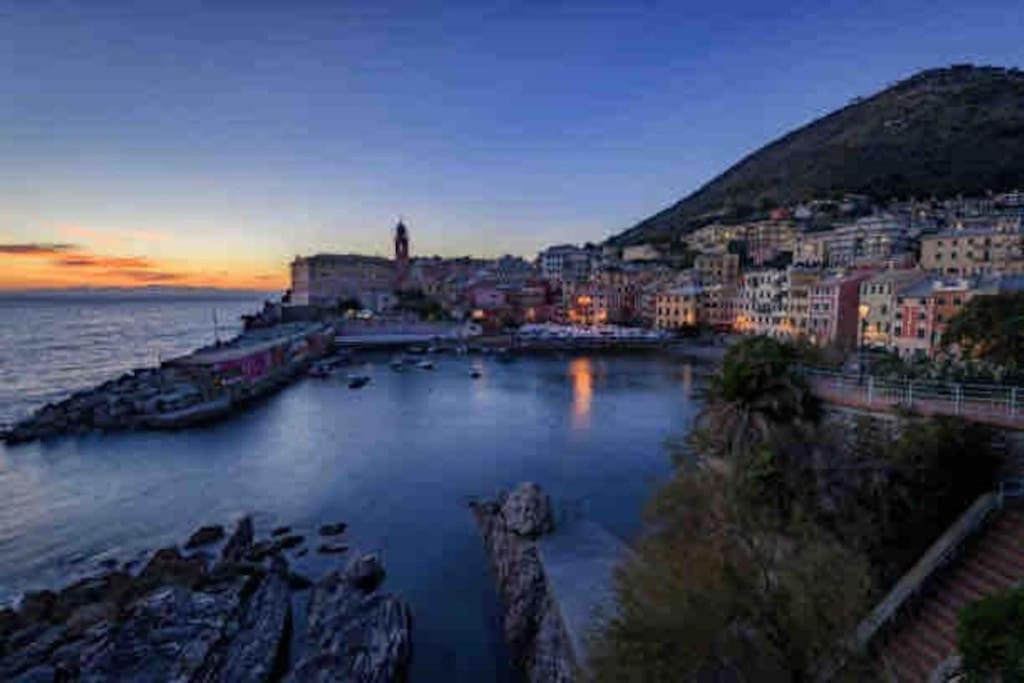 Ferienwohnung Casa Nervi - Oasi Felice A 20' Da Genova - Free Parking Exterior foto
